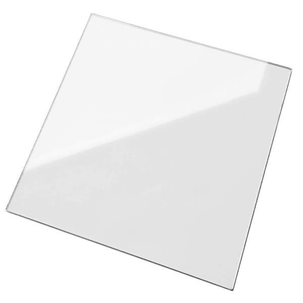 Kaminscheibe Ofenglas 140x240x4 mm Kaminglas 14x24 cm